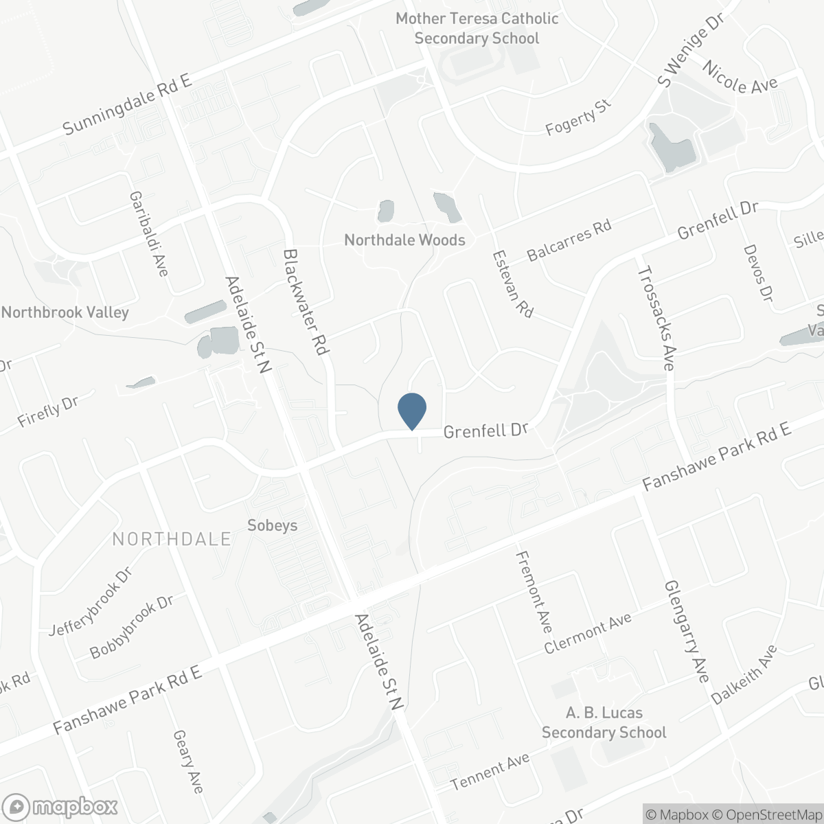 654 GRENFELL DRIVE, London, Ontario N5X 2N2